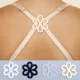 8 clipsuri invizibile pentru bretele de sutien în formă de floare