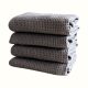 Set de 4 Prosoape de Bucătărie cu Țesătură Waffle, 34.8cm Pătrat - Ultra Absorbant din Bumbac
