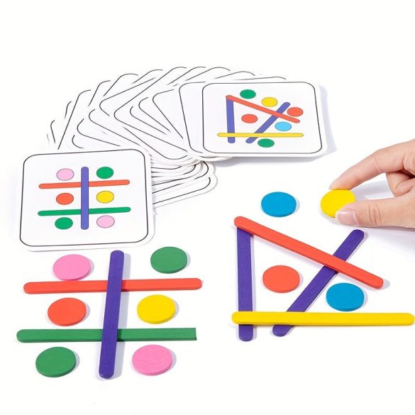Rainbow Stick joc educativ cu bețe
