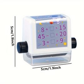   2 ștampile pentru Adunare și Scădere Matematică + Cerneală