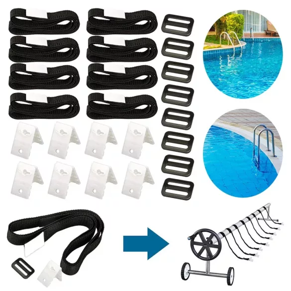 Set curea acoperire piscină