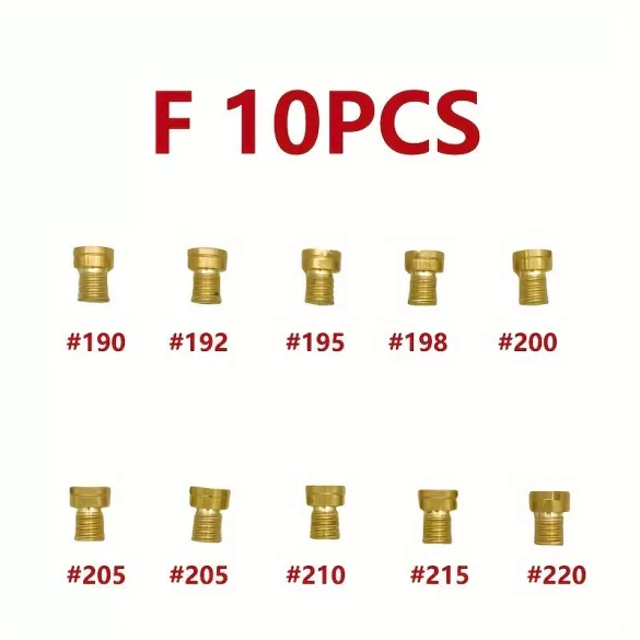10 duze principale pentru carburator cu reacție