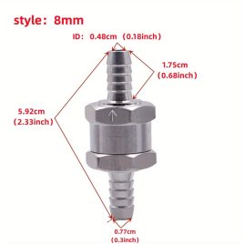 1 valvă de reținere unidirecțională pentru combustibil