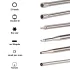 Set de 12 piese, instrument de ajustare a carburatorului