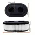 2 buc, filtru de aer pentru mașină de tuns iarba, compatibil cu motoarele Briggs And Stratton seria 593260, 798452