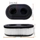 2 buc, filtru de aer pentru mașină de tuns iarba, compatibil cu motoarele Briggs And Stratton seria 593260, 798452