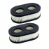 2 buc, filtru de aer pentru mașină de tuns iarba, compatibil cu motoarele Briggs And Stratton seria 593260, 798452