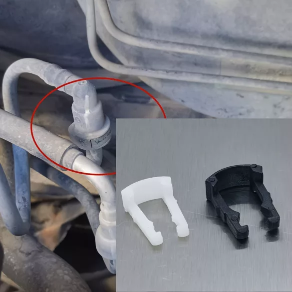 10 cleme de fixare pentru furtun de combustibil Ford