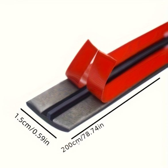 Banda de etanșare auto T-tip rezistentă la intemperii de 2m