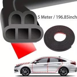   Bandă de etanșare auto din cauciuc spongios impermeabil de 5 metri, universală