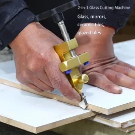 Cutter 2 în 1 pentru sticlă și ceramică