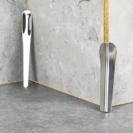   Set 2 buc/1 set cuțit de chituit din oțel inoxidabil pentru perete