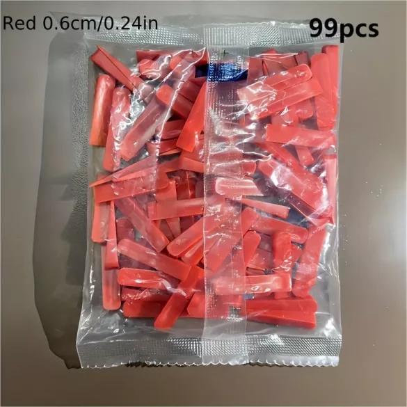 100 de pene de nivelare reutilizabile din plastic pentru gresie