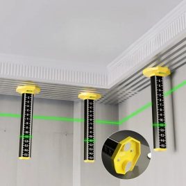   Instrument de nivelare din aliaj de aluminiu pentru tavan și pardoseli