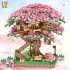 Set de construcție bonsai cireș