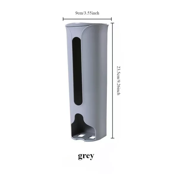 Suport pentru pungi din plastic, distribuitor montabil pe perete sau dulap