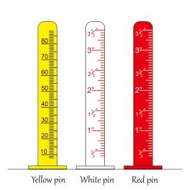 Acul de Nivelare pentru Ciment Autocolant Galben