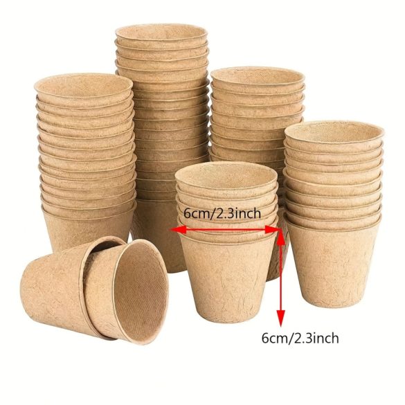 24 de ghivece biodegradabile