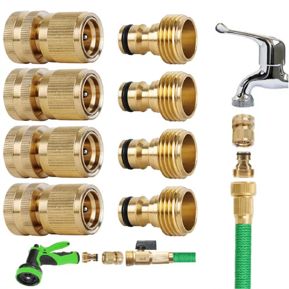 Furtun de apă etanș din alamă de 3/4 inch