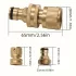 Furtun de apă etanș din alamă de 3/4 inch