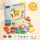 Set joc Jenga cu 78 de piese pietricele curcubeu pentru copii