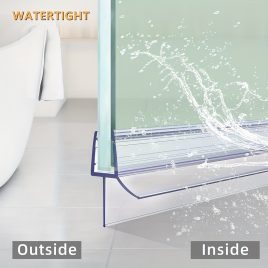 2 bucăți Garnitură Inferioară Ușă de Duș