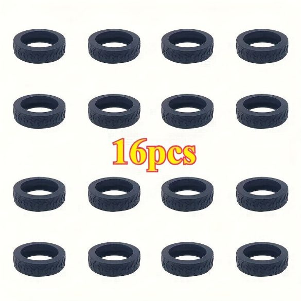 16 bucăți Protecție din Silicon pentru Roți de Valiză