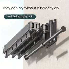 Suport pliabil din aliaj de aluminiu cu cârlige