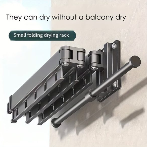 Suport pliabil din aliaj de aluminiu cu cârlige