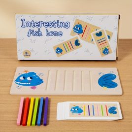   Puzzle Oasea de Pește - Dezvoltă Recunoașterea Culorilor și Abilitățile Motorii Fine