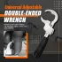 Cheie Universală cu Două Capete, Instrument de Reparat Robinet și Chiuvetă din Aluminiu