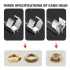 Cheie Universală cu Două Capete, Instrument de Reparat Robinet și Chiuvetă din Aluminiu