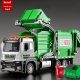 Set de joc camion de gunoi realist cu pubelă și carduri educative