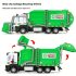 Set de joc camion de gunoi realist cu pubelă și carduri educative