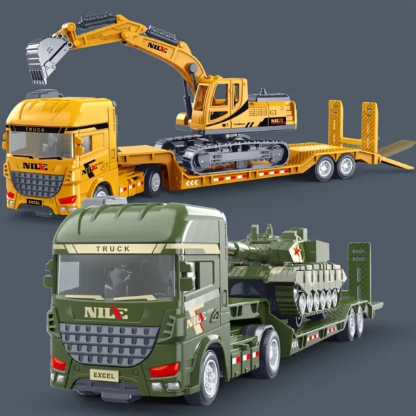 Set de joacă camion transportor de tancuri