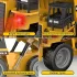Dumper cu telecomandă la scară 1:18