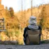 Scaun ultraușor pliabil pentru camping