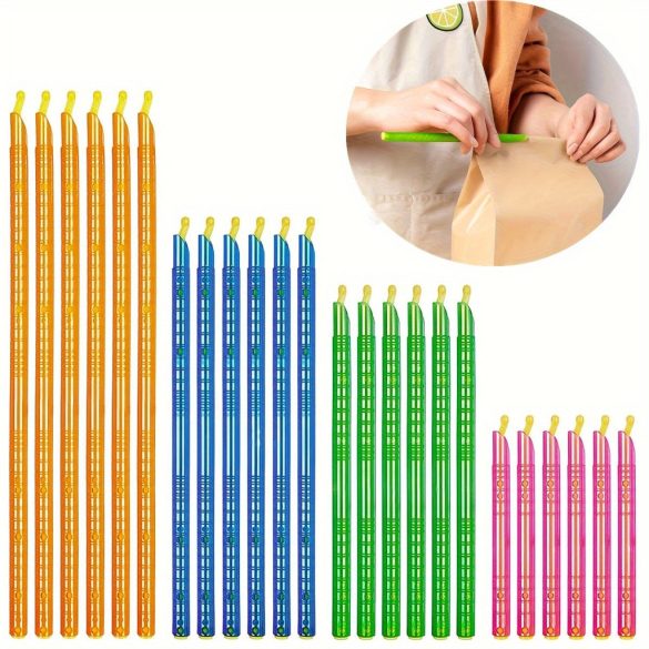 Set de 24 cleme de închidere pentru pungi