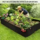 Container pentru plante, ușor de montat pe podea, cu design pătrățos