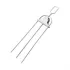 Frigare pentru BBQ din oțel inoxidabil de 14 inch