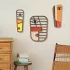 Set decorativ geometric boho pentru perete (3 bucăți)