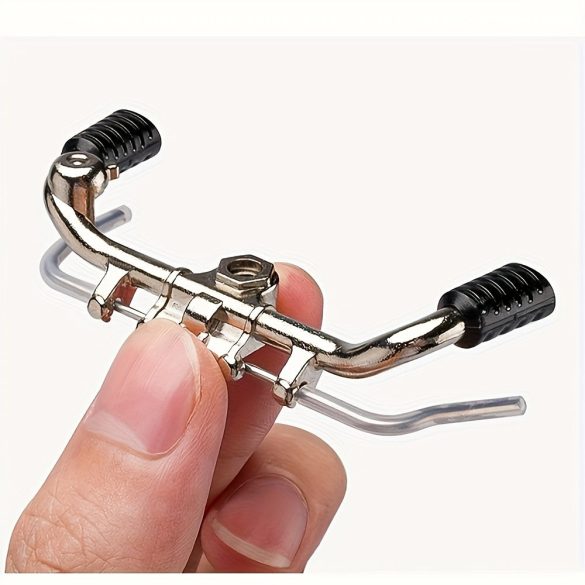 Set de model bicicletă metalică în stil vechi