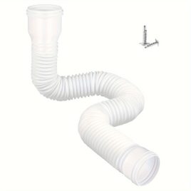   1 buc Extensie rotundă pentru scurgere, țeavă telescopică pentru apă pluvială