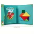 Set Tangram Magnetic Colorat pentru Copii