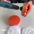 Set de 6 discuri de lustruit din oțel inoxidabil 3/5