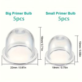 5 Baloane de Pornire din Plastic Durabil pentru Carburator