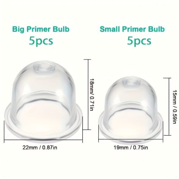 5 Baloane de Pornire din Plastic Durabil pentru Carburator