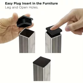 Set de 16 capace pătrate din plastic