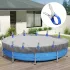 6 cleme rezistente din oțel inoxidabil pentru acoperirea piscinei
