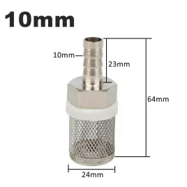  Filtru pentru furtun de 8–20 mm – Filtru din plasă de oțel inoxidabil, pentru irigare, spălarea mașinii, acvariu, filtrarea pompelor de apă.